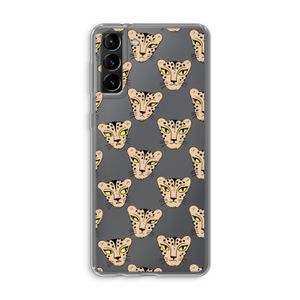 Tijger: Samsung Galaxy S21 Plus Transparant Hoesje