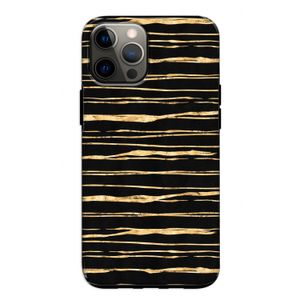 Gouden strepen: iPhone 12 Tough Case
