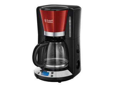Russell Hobbs Colours Plus Koffiezetapparaat met filter (Rood)
