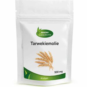 Tarwekiemolie Sterk | 60 softgels | Vitaminesperpost.nl