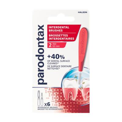 Parodontax Interdental Brushes 0,5mm 6