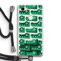 Crocs: Pixel 3 Transparant Hoesje met koord