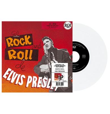 Elvis Presley - El Rock and Roll De Elvis Presley (Wit Vinyl) 7"