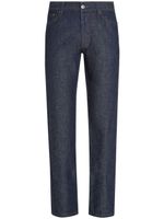 Zegna jean Roccia à coupe slim - Bleu