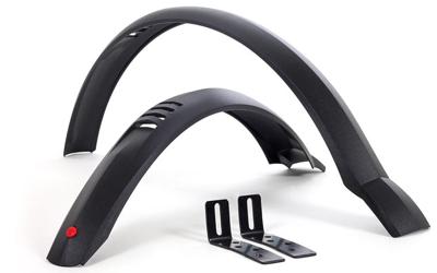 Hebie Spatbordset taipan mtb 20 inch 50 mm zwart