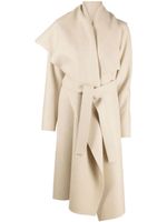 Harris Wharf London manteau en laine vierge - Tons neutres