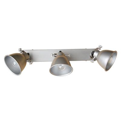 Urban Interiors Stoere plafondspotsIndustrial 3-lichts antiek zink - AI-WL-07-254-AZ