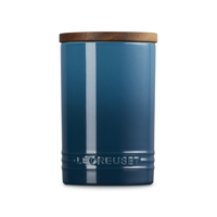 LE CREUSET - Signature - Voorraadpot 0,77l met houten deksel Deep Teal