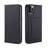 Samsung Galaxy A42 hoesje - Bookcase - Pasjeshouder - Portemonnee - Kunstleer - Zwart - thumbnail