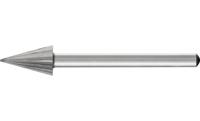 PFERD 22392653 Freesstift Lengte 40.5 mm Afmeting, Ø 6.2 mm Werklengte 10.5 mm Schachtdiameter 3 mm