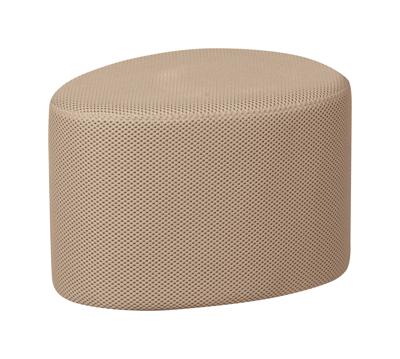 WOOOD Poef 'Puuk' Mesh, kleur Naturel WOOOD Poef 'Puuk' Mesh, kleur Naturel