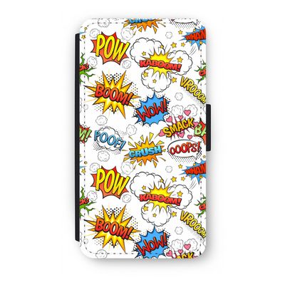 Pow Smack: iPhone XS Flip Hoesje