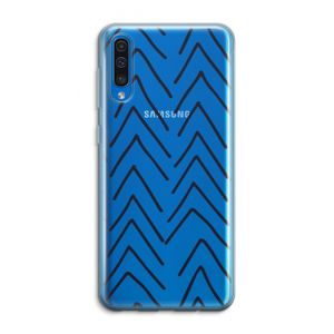 Marrakech Arrows: Samsung Galaxy A50 Transparant Hoesje