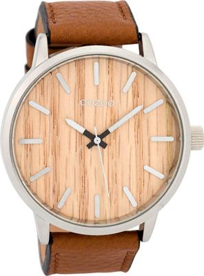 OOZOO Timepieces Horloge Cognac/Pine | C9256