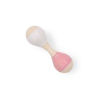 Jollein houten Maracas (rammelaar) Pink Maat