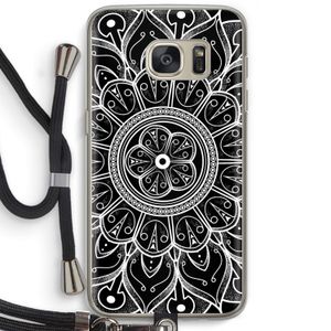 Roses Are Red: Samsung Galaxy S7 Transparant Hoesje met koord