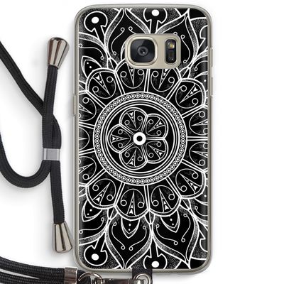 Roses Are Red: Samsung Galaxy S7 Transparant Hoesje met koord