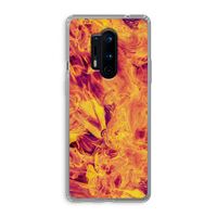 Eternal Fire: OnePlus 8 Pro Transparant Hoesje