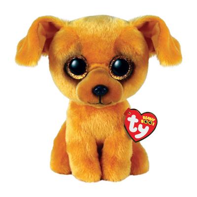 Ty Beanie boo&apos;s zuzu lightbrown dog, 15cm