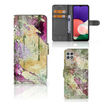 Hoesje Samsung Galaxy A22 5G Letter Painting