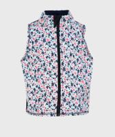 Softshell And Polar Fleece Vest Flowers Field