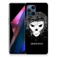 Silicone Back Case OPPO Find X3 | X3 Pro Skull Hair