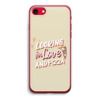Pizza is the answer: iPhone SE 2020 Transparant Hoesje