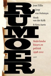 Rumoer - Jean Tillie, Joop van Holsteyn, Henk van der Kolk, Kees Aarts - ebook