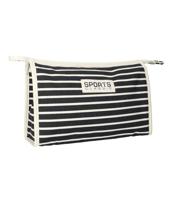 Traveller Toilettas stripe blauw sports classic 30x20cm