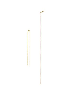 Shihara boucles d'oreilles 150 en chaîne - Métallisé