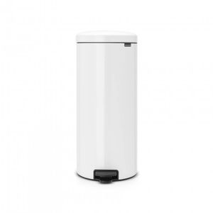 Brabantia newIcon pedaalemmer 30 liter met metalen binnenemmer - White