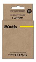 Actis KB-1240Y inkt (vervangt Brother LC1240Y/LC1220Y; standaard; 19 ml; geel) Actis KB-1240Y inkt (vervangt Brother LC1240Y/LC1220Y; standaard; 19 ml; geel)