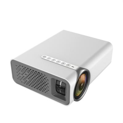 YG520 800x480 1800LM Mini LED-projector thuisbioscoop ondersteuning HDMI & AV & SD & USB & VGA mobiele telefoon versie (wit)