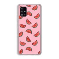 Watermeloen: Samsung Galaxy A51 5G Transparant Hoesje