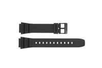 Horlogeband Casio AE-1200WH / AE-1300 / F-108WH / W-216H Kunststof/Plastic Zwart 18mm