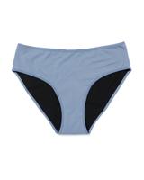 HEMA Incontinentiehipster katoen voor licht urineverlies middenblauw (middenblauw)