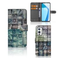 Wallet Case met Pasjes OnePlus 9 Spijkerbroeken