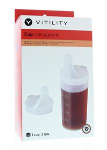 Vitility Beker transparant