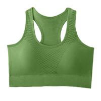 Mondoni Seamless Sportsbra olijf maat:s