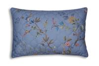 Pip Studio Pip Studio Bustani Quilted Cushion Blauw 45x70 cm