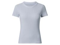 esmara Geribd dames T-shirt (Blauw, S (36/38))
