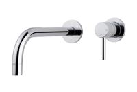 Wastafelkraan Afbouwdeel BWS Toon Eenhendel Met Coldstart Chroom