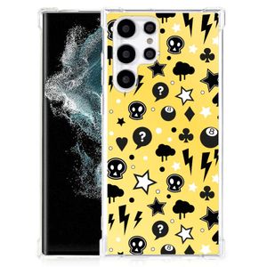 Extreme Case Samsung Galaxy S22 Ultra Punk Geel