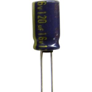 Panasonic EEUFC1A221SH Elektrolytische condensator Radiaal bedraad 2.5 mm 220 µF 10 V/DC 20 % (Ø x h) 6.3 mm x 11.2 mm 1 stuk(s)