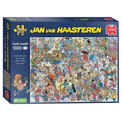 Jan Van Haasteren legpuzzel the hairdressers, 1000st.