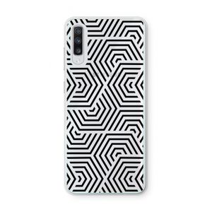 Magic pattern: Samsung Galaxy A70 Transparant Hoesje