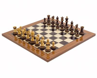 De Gebrande Parker Palissander Schaakset