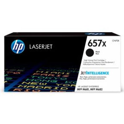 HP 657X originele high-capacity zwarte LaserJet tonercartridge
