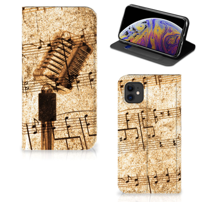 Apple iPhone 11 Stand Case Bladmuziek