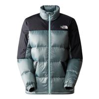 The North Face Diablo Recycled Down Jas Dames Softshell Powder Teal/Tnf Black L - thumbnail